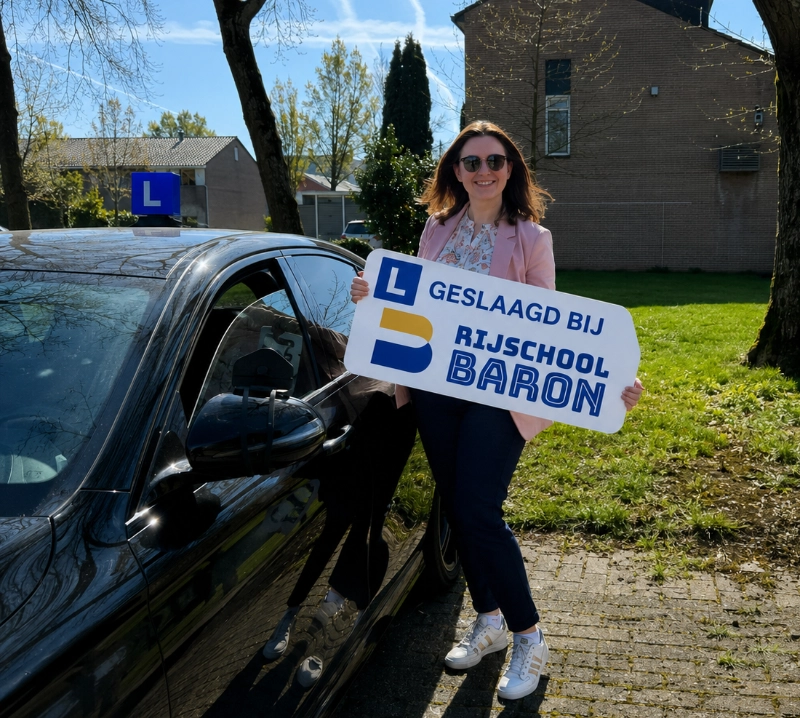 Geslaagde leerling Taxi